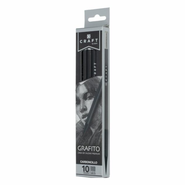 Lápiz Carboncillo ESTILO X 10 Uds - Imagen 3