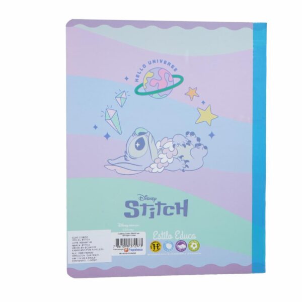 Cuaderno Diseño Stitch 4 Líneas DISNEY 100 Hojas - Imagen 2
