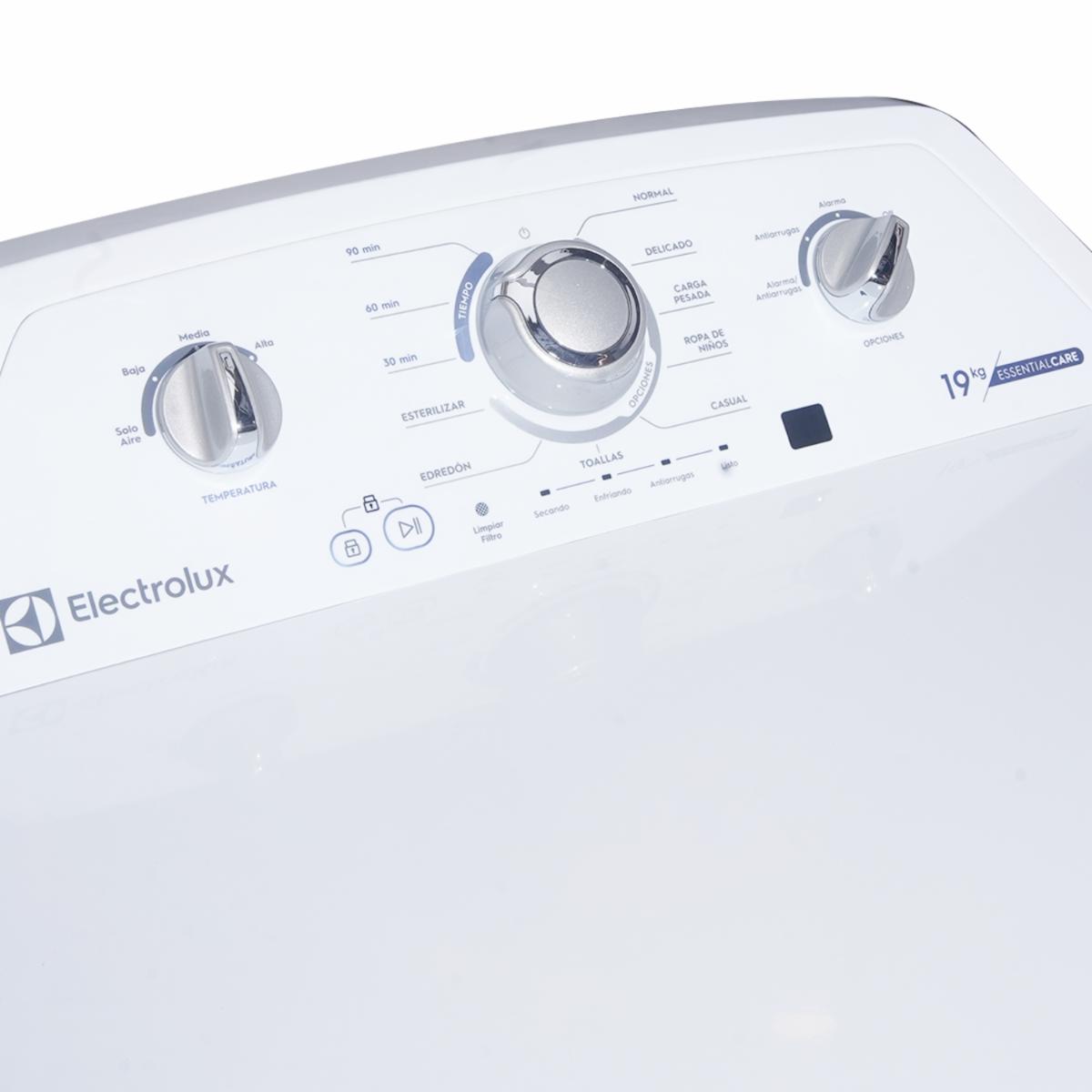 Secadora De Ropa Eléctrica EDE192HSNW ELECTROLUX 41 Libras - Imagen 6