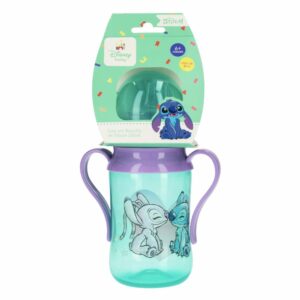 Taza Infantil Con Boquilla De Silicon Stitch DISNEY 250 Ml