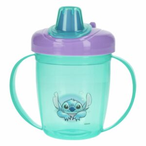 Taza Infantil Con Boquilla Rígida Antiderrame Stitch DISNEY 200 Ml