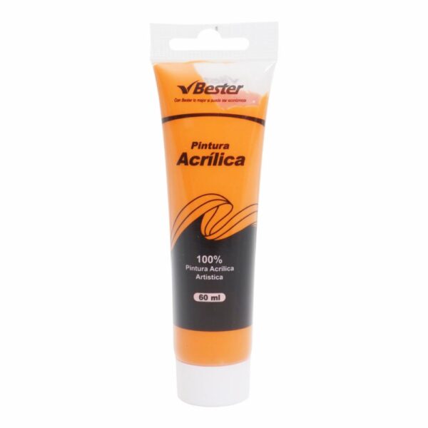 Pintura Acrílica Amarillo BESTER - Imagen 2