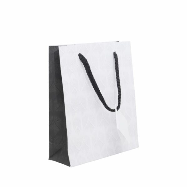Funda De Regalo Gris Y Blanco VALENTINA S.A. Pequeña