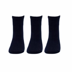 Media Casual Escolar  Tobillera Pack X 3 MECRISGA De Algodón
