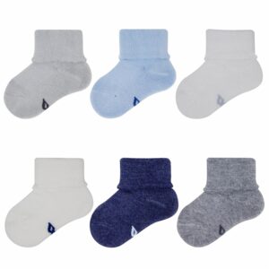Medias Casual Bambú Bebé Niño MECRISGA Talla 6-9  Meses