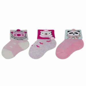 Medias Deportiva Copitos Bebé Niña MECRISGA Talla 9-12  Meses