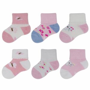Medias Casual Bambú Fada Bebé Niña MECRISGA Talla 9-12  Meses
