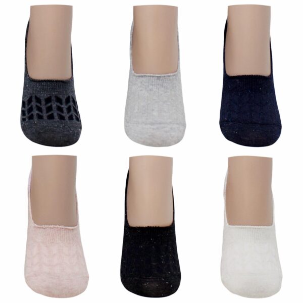 Medias Super Invisible Sin Costura Diamond Varios Colores MECRISGA - Imagen 3