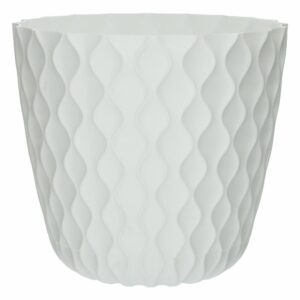 Macetero Curve Blanco PLAPASA 2.75 Litros