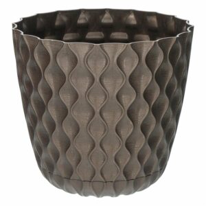 Macetero Curve Wengue PLAPASA 2.75 Litros