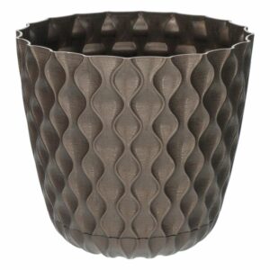Macetero Curve Wengue PLAPASA 2.75 Litros