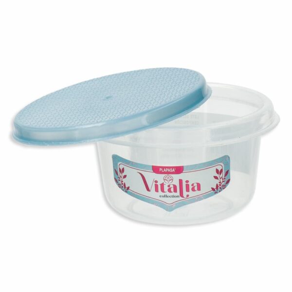 Repostero Discoware N1 Con Tapa Capri Perlado Vitalia PLAPASA 0.16 Litros - Imagen 2