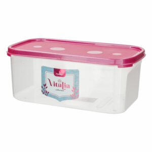 Repostero Multikeeper N2 Alto Con Tapa Burdeos Perlado Vitalia PLAPASA 1.5 Litros