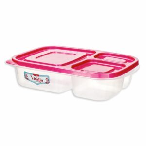 Porta lunch Con Tapa Burdeos Perlado Vitalia PLAPASA 1 Litros