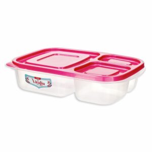 Porta lunch Con Tapa Burdeos Perlado Vitalia PLAPASA 1 Litros