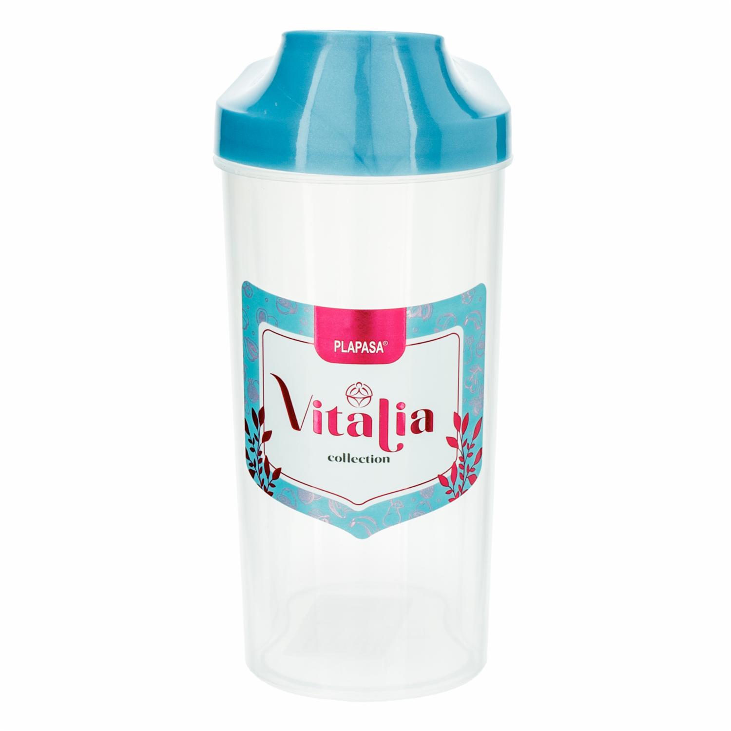 Pomo Dispensador Pequeño Con Tapa Capri Perlado Vitalia PLAPASA 0.75 Litros