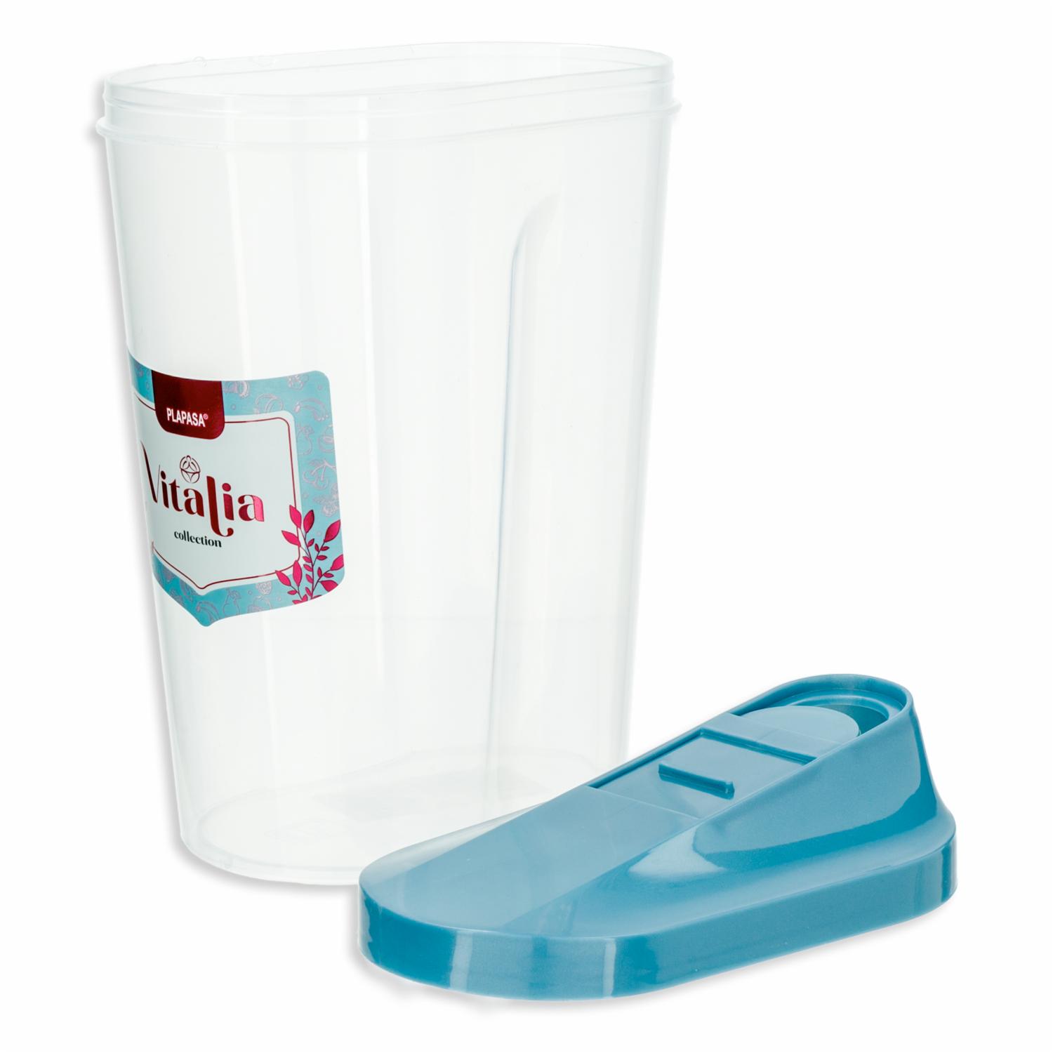 Pomo Dispensador Mediano Con Tapa Capri Perlado Vitalia PLAPASA 1.5 Litros - Imagen 2