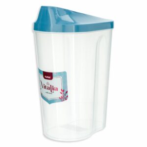 Pomo Dispensador Grande Con Tapa Capri Perlado Vitalia PLAPASA 2.75 Litros