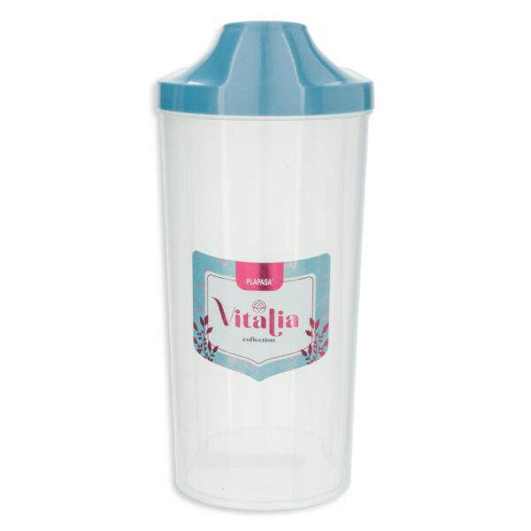 Pomo Dispensador Grande Con Tapa Capri Perlado Vitalia PLAPASA 2.75 Litros - Imagen 3