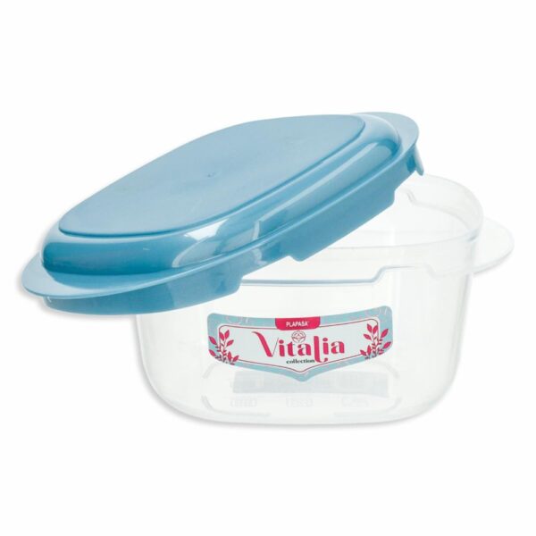 Repostero Lunchkeeper Con Tapa Capri Perlado Vitalia PLAPASA 0.5 Litros - Imagen 2