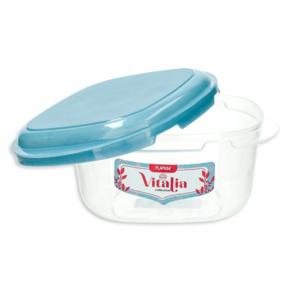 Repostero Lunchkeeper Con Tapa Capri Perlado Vitalia PLAPASA 1 Litros - Imagen 2