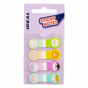Banderitas Adhesivas Kawaii Surtidas  15x44mm IDEAL 80 Hojas