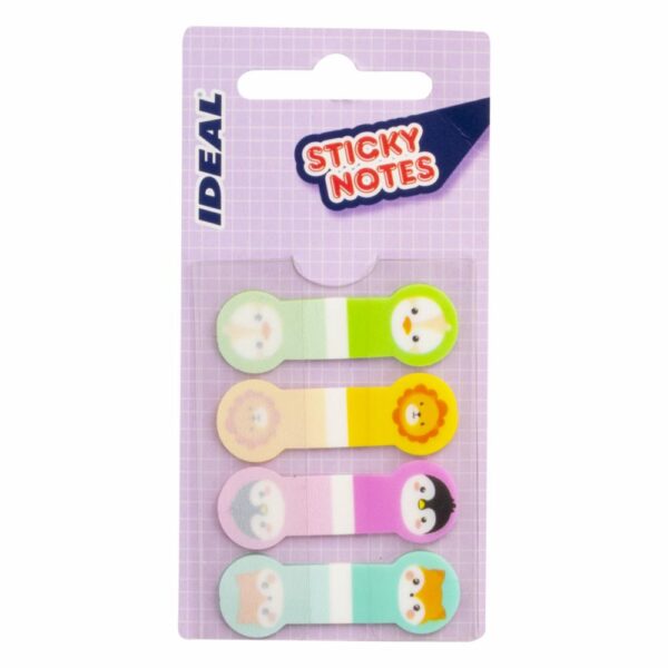 Banderitas Adhesivas Kawaii Surtidas  15x44mm IDEAL 80 Hojas