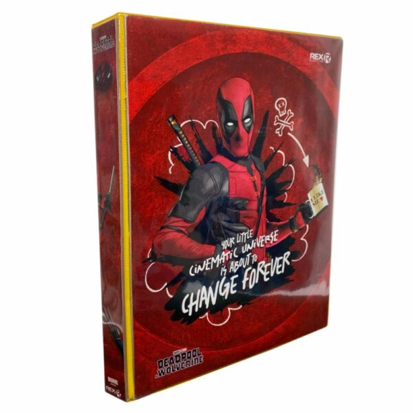 Carpeta 2 Argollas Deadpool DISNEY Tipo Oficio - Imagen 3