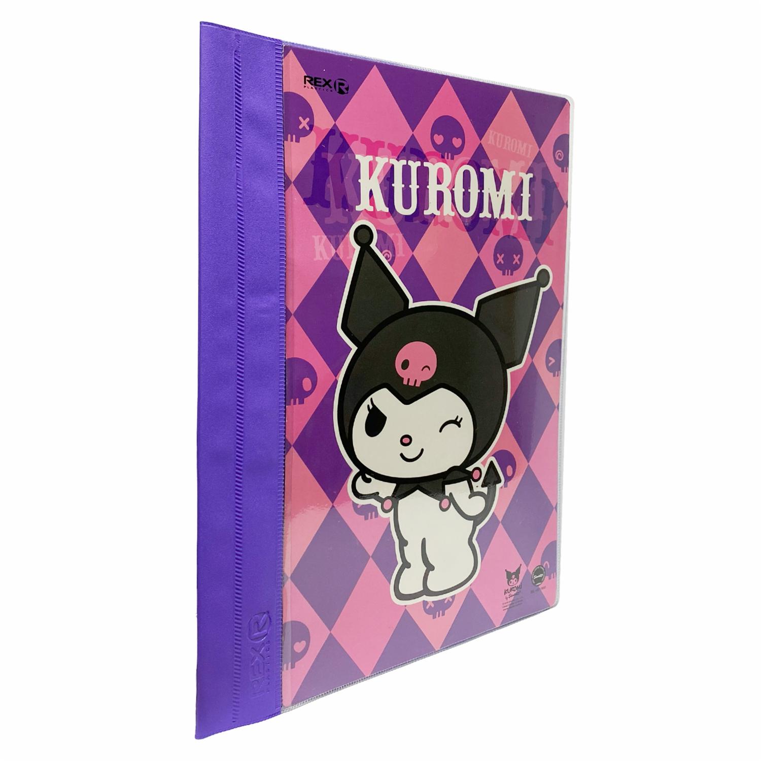 Folder Kuromi REX PLASTICS Tipo Oficio - Imagen 3