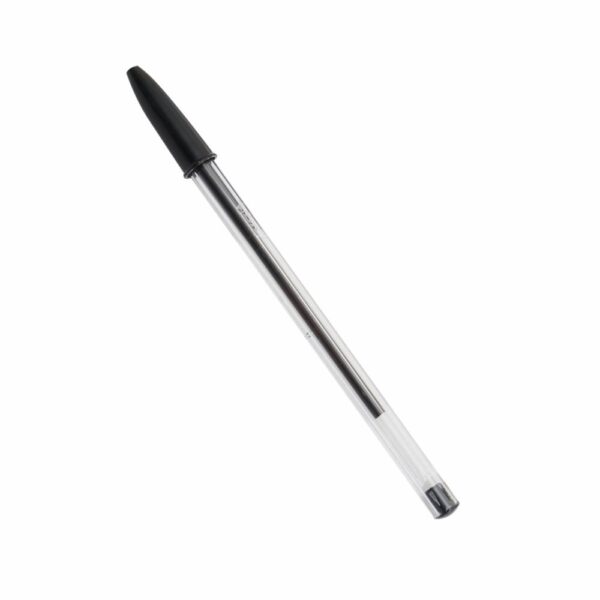 Bolígrafo Cristal Negro BIC 12 Piezas - Imagen 2