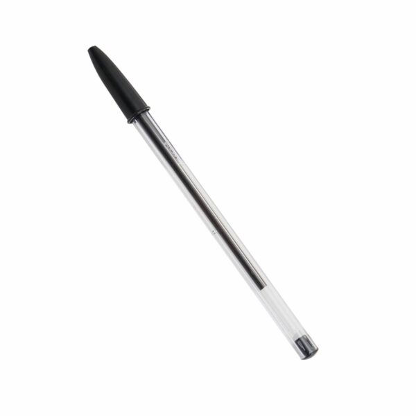 Bolígrafo Cristal Negro BIC 12 Piezas - Imagen 2