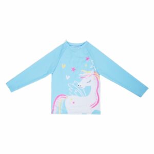 Terno De Baño 2 Piezas Buso Y Tanga Estampado Unicornio ACTITUD