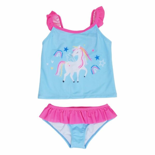 Terno De Baño Tankini 2Piezas Estampado Unicornio ACTITUD - Imagen 6