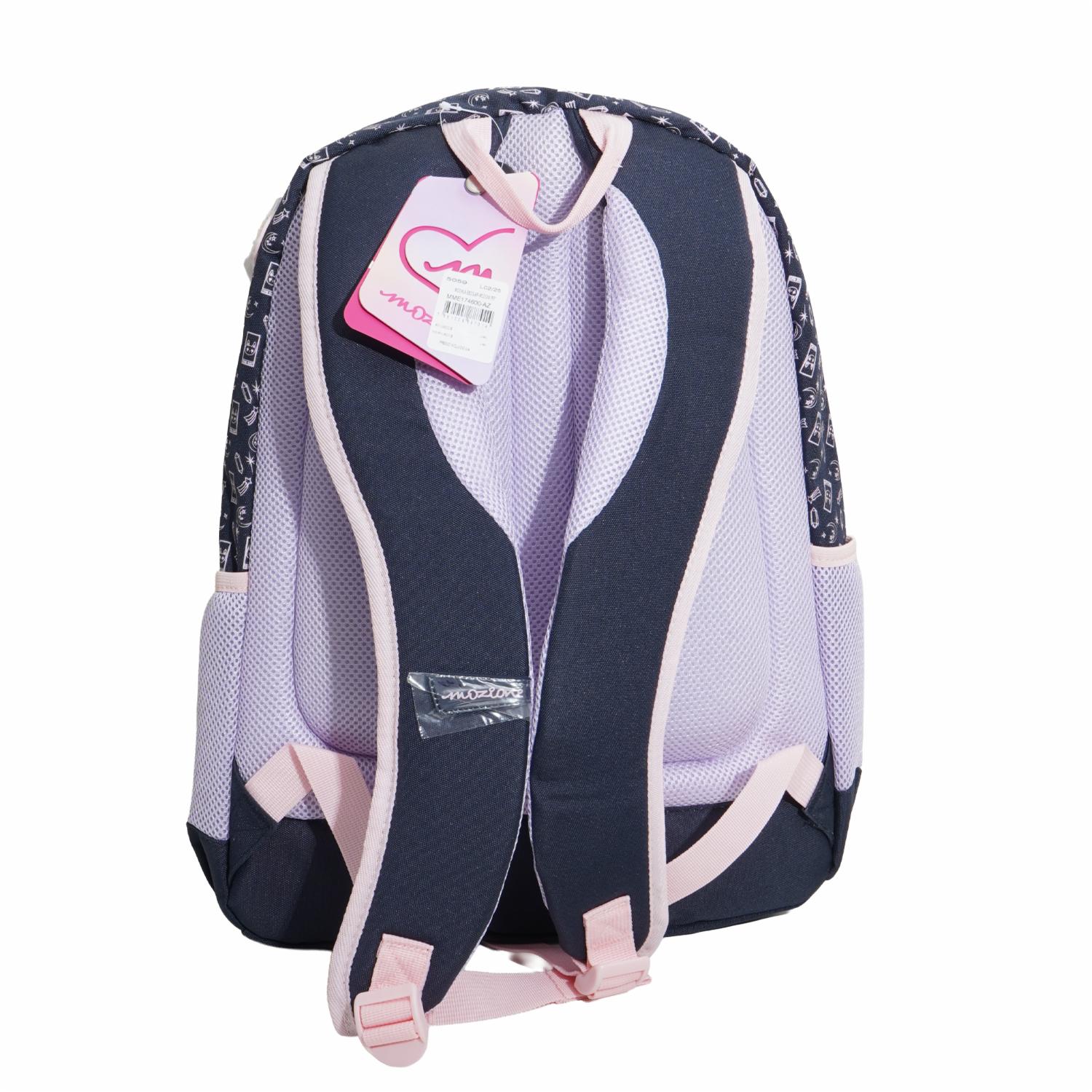 Mochila Escolar Con Agarraderas Acolchadas MOZIONI 34.5X44X20 Cm - Imagen 2