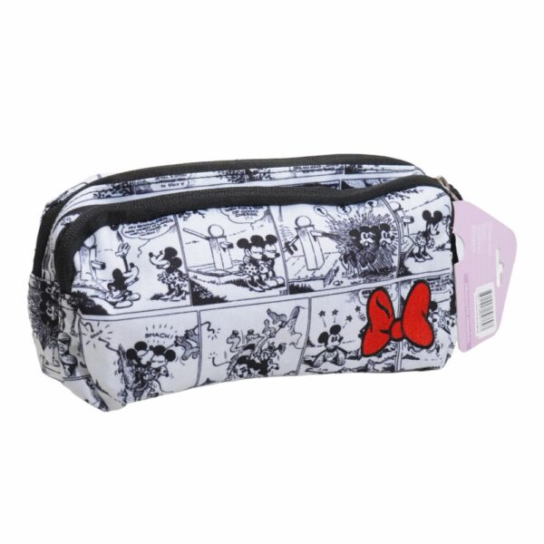 Lapicera Lapicera Triple Minnie Blanco Negro DISNEY 23X12X7 Cm - Imagen 2