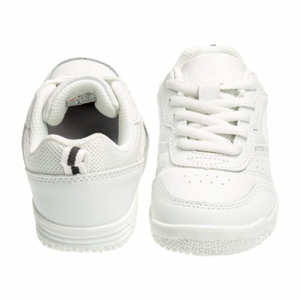 Zapato Escolar Con Cordón Blanco LOTTO Talla 27 - Imagen 2