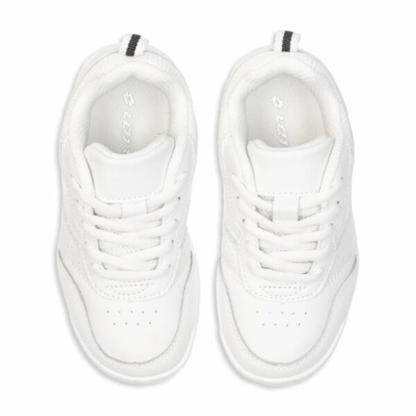 Zapato Escolar Con Cordón Blanco LOTTO Talla 27 - Imagen 3