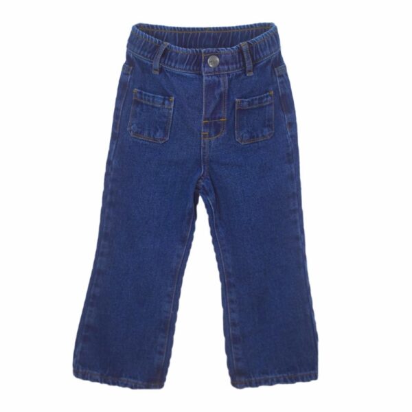 Pantalón Denim Bolsillos Frontales Azul Stone 1 MGX BASIC - Imagen 4