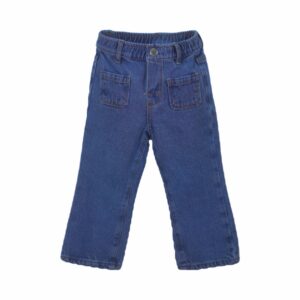 Pantalón Denim Bolsillos Frontales Azul Stone 3 MGX BASIC