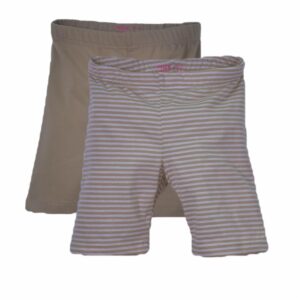 Short Jersey Premium Pack X2 Beige Con Rayas MGX BASIC