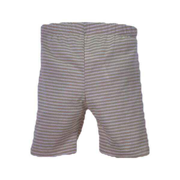 Short Jersey Premium Pack X2 Beige Con Rayas MGX BASIC - Imagen 3