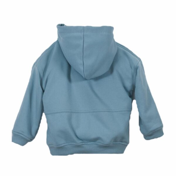Hoodie Fleece Premium  Verde Aqua MGX BASIC - Imagen 2