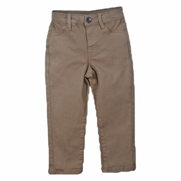Pantalón Gabardina 5 Bolsillos Camel MGX BASIC - Imagen 5