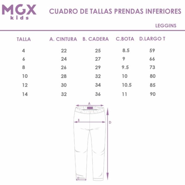 Leggins Pack  Bicolor MGX BASIC - Imagen 6