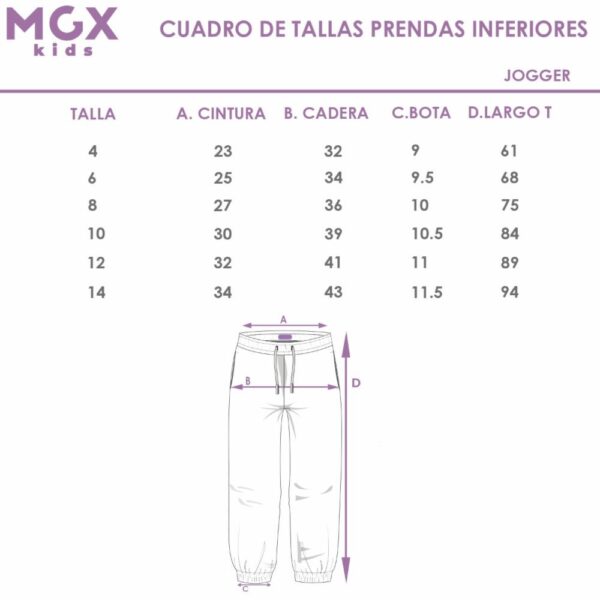 Jogger Fleece MGX BASIC - Imagen 3