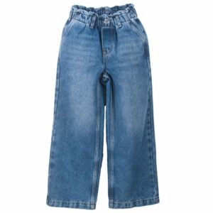 Pantalón Denim Paper Bag