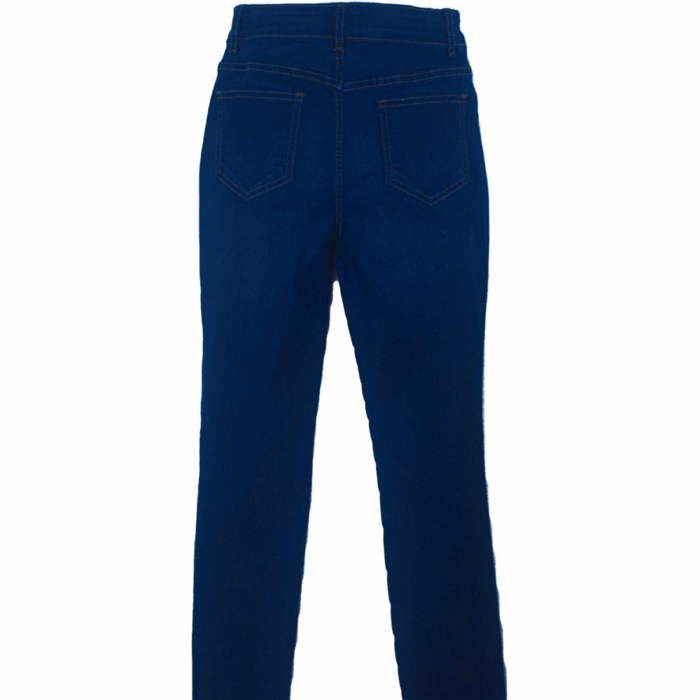 Pantalón Denim 5 Bolsillos Skinny Azul Oscuro MGX BASIC - Imagen 2