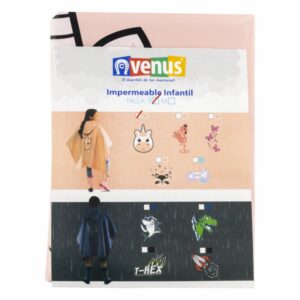 Capa Impermeable Con Diseño Unicornio VENUS Talla Pequeño