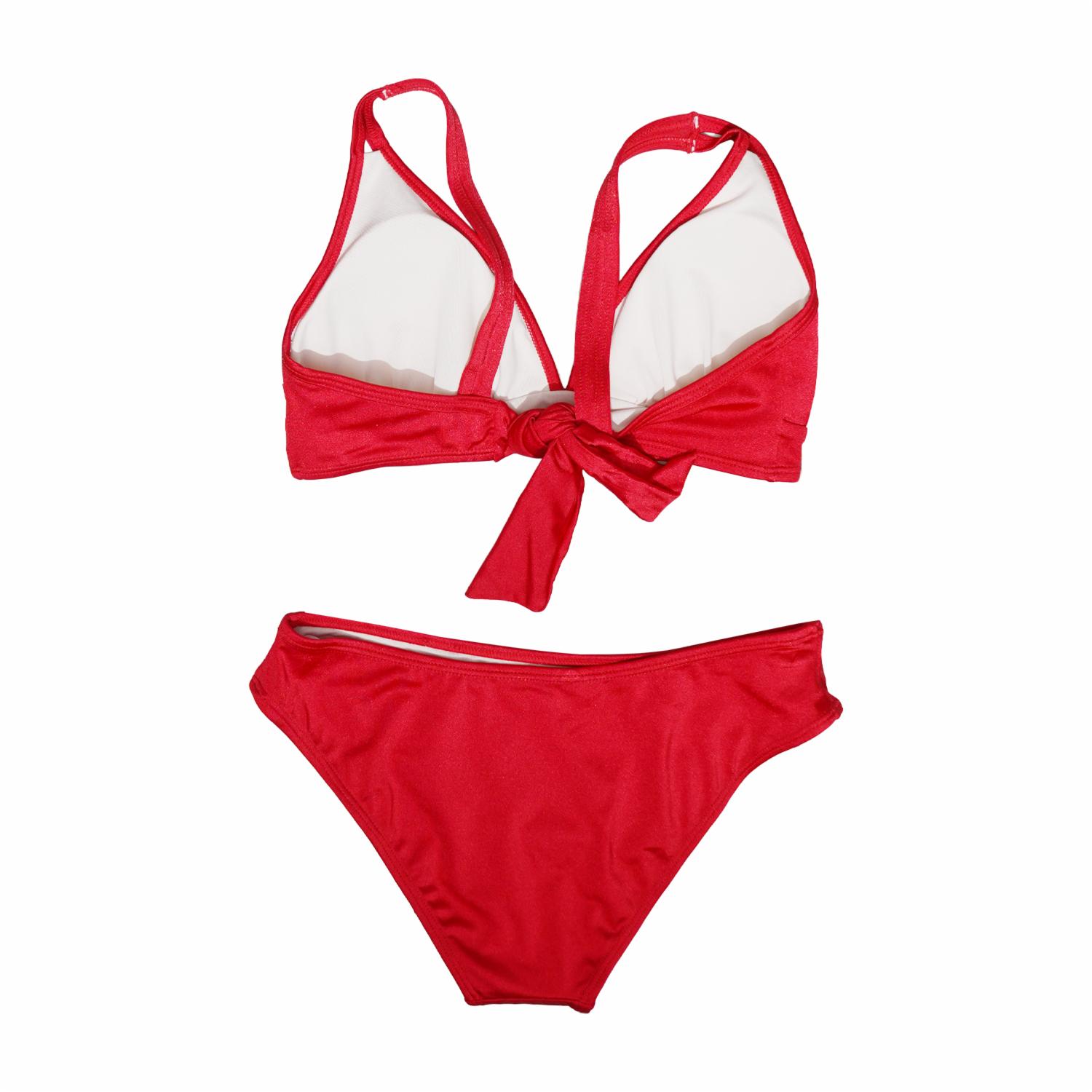 Bikini Copa Estilo Halter Panty Básico NERY FAS - Imagen 2