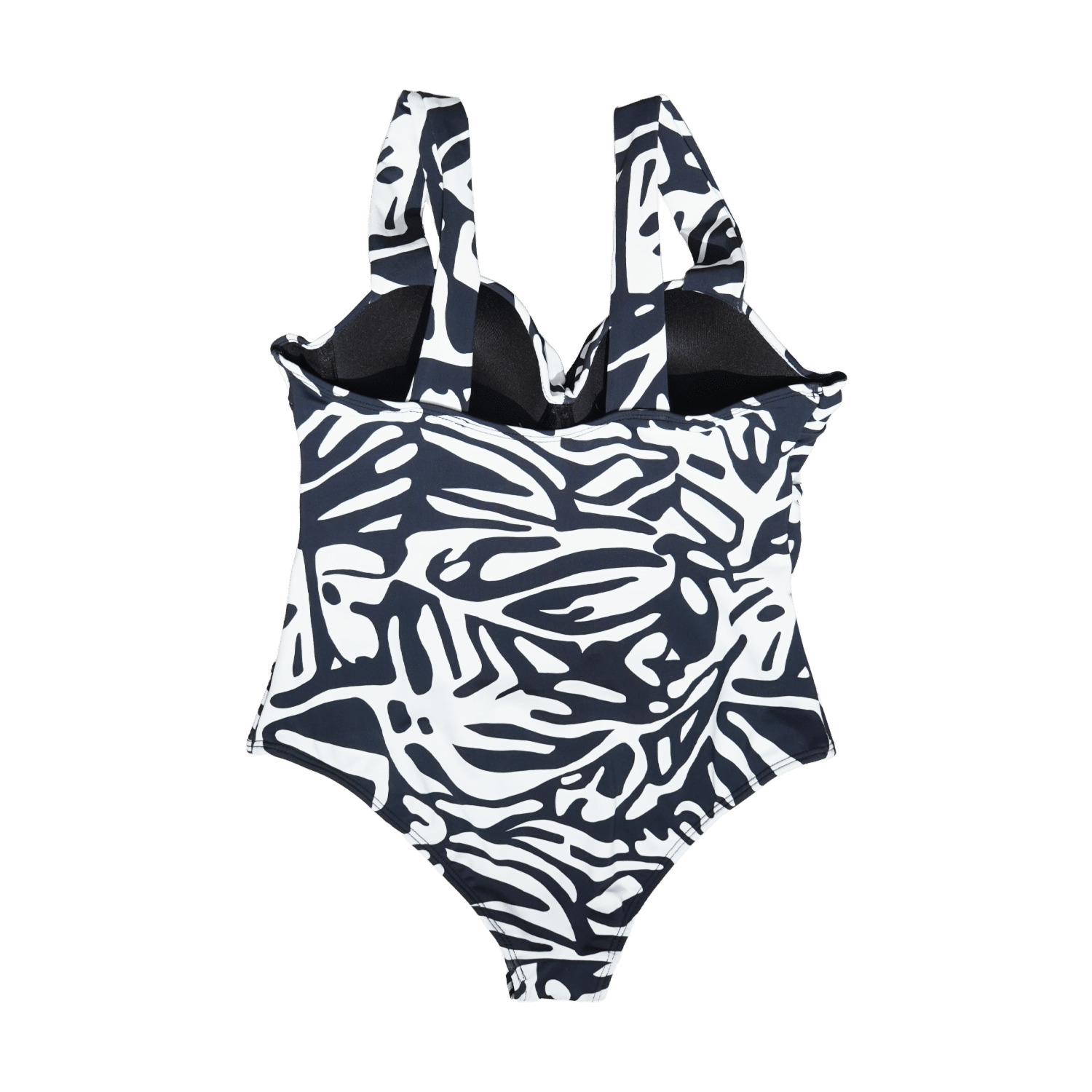 Traje De Baño Entero Control Abdomen Tira Ancha Copa Straples NERY FAS